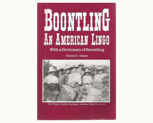 Boontling Lingo Book