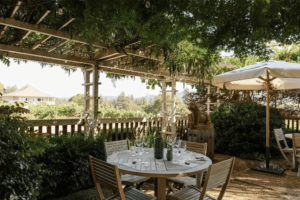 Handley Garden wine tasting House 