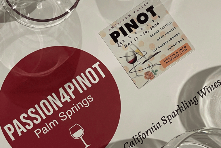 Anderson Valley at Passion 4 Pinot Palm Springs Wine Event