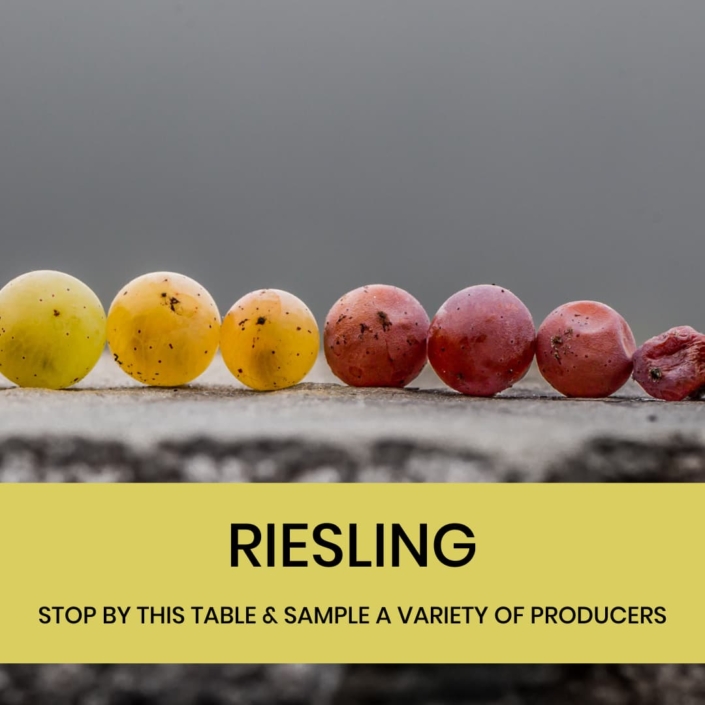 Spectrum of riesling grapes