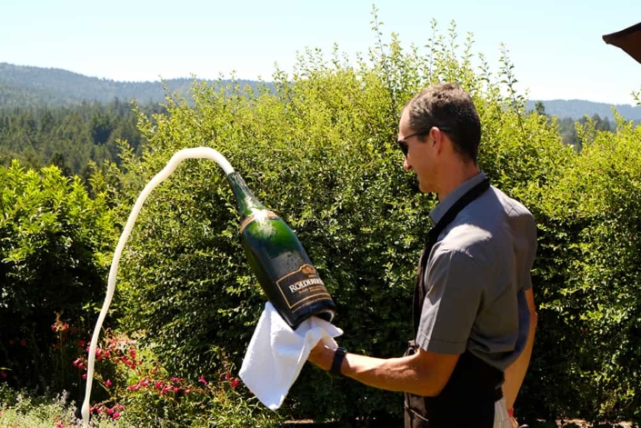 Arnaud Weyrich Sparkling Wine Bottle