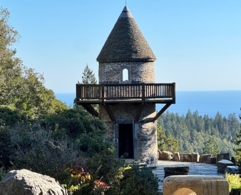 Mendocino Stone Ranch Stones Tower