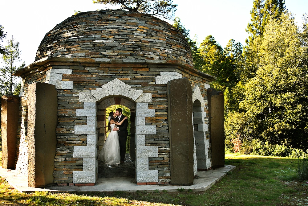 Mendocino_Stone_Gazebo_Wedding Mendocino Stone Ranch Wedding Gazebo