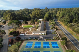 Mendocino Cove picklle ball courts
