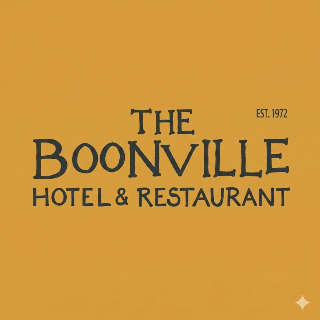 Boonville Hotel Restaurant Logo | Wine Country California | Andeson Valley Wines