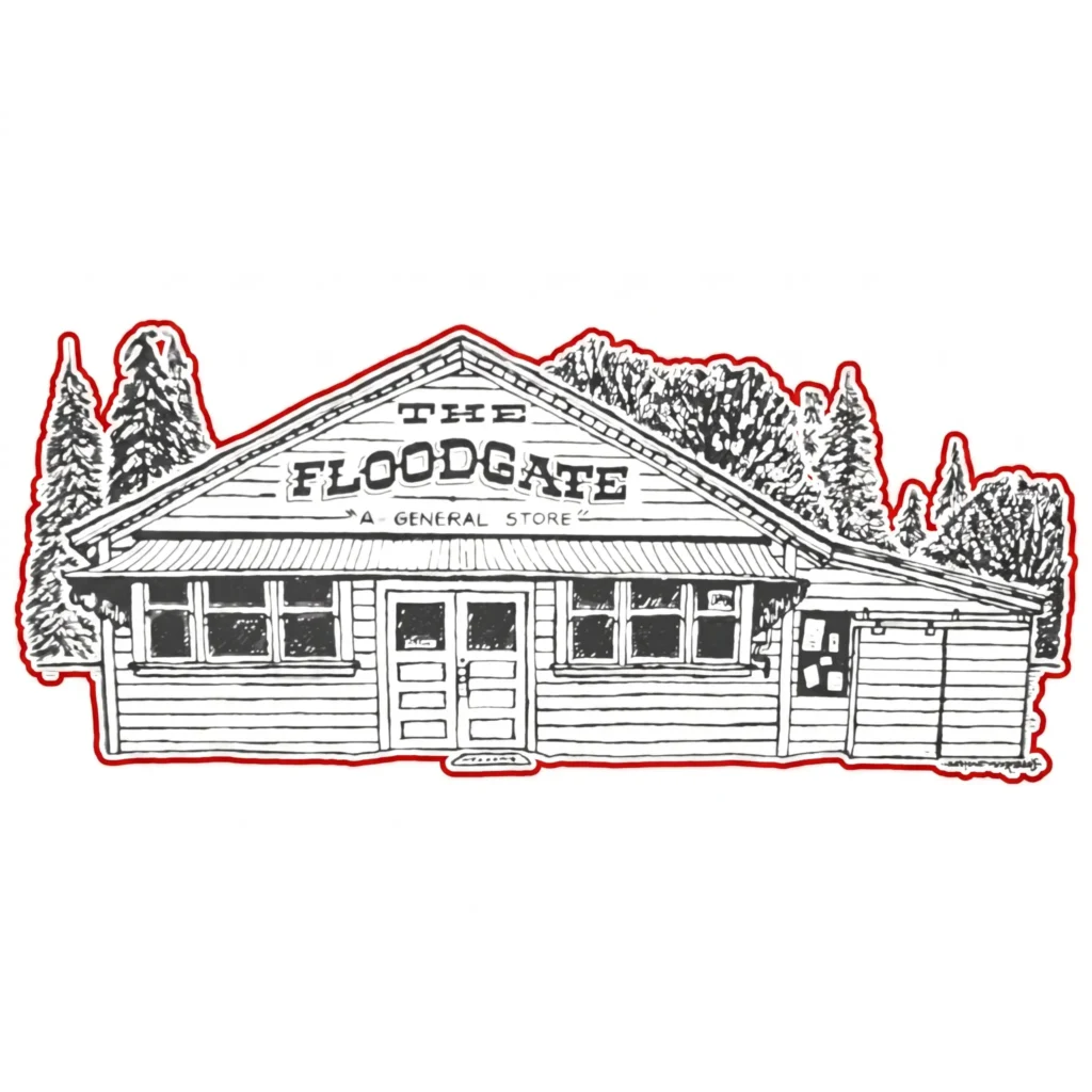 The Floodgate Store Logo | Wine Country California | Andeson Valley Wines